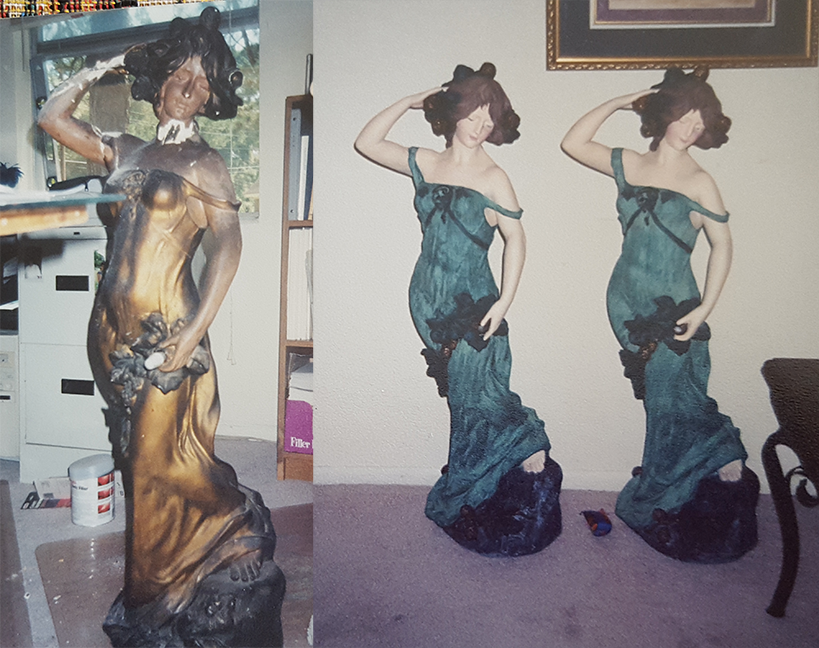 Antique Vintage Ladies