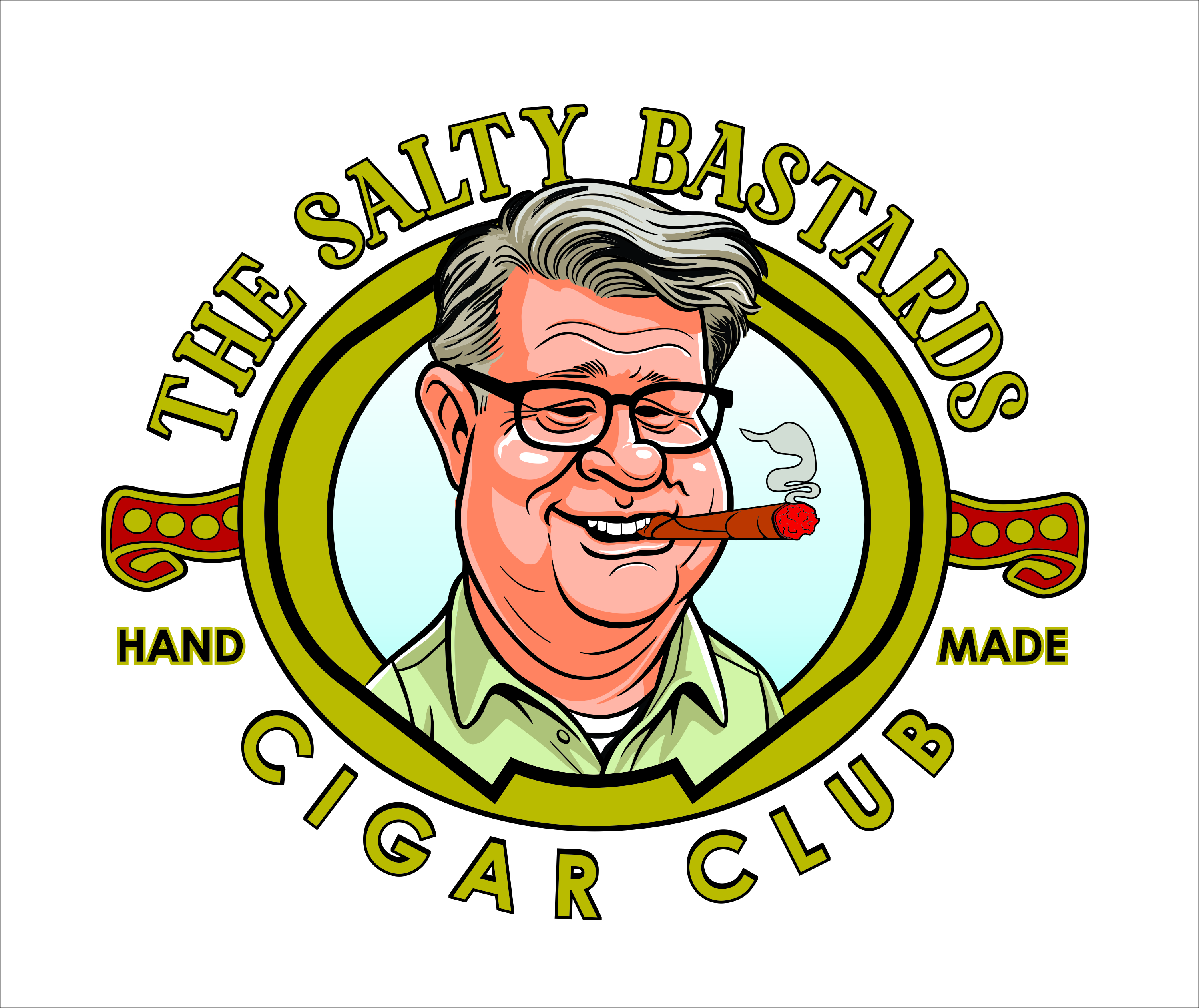 Salty Bastards Cigar Club Logo